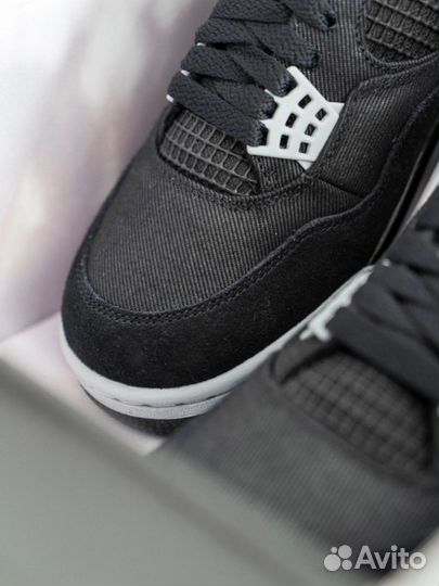 Nike Air Jordan 4 Retro SE Black Canvas Оригинал