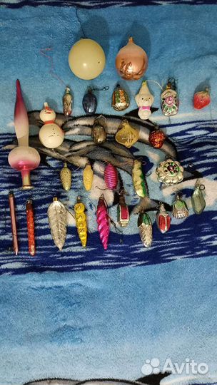 Елочные игрушки СССР