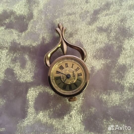 Янтарь часы запонки винтаж СССР