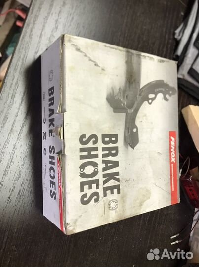 Колодки тормозные задние барабанные