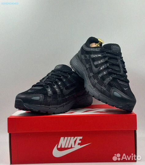 Nike P-6000: черные кроссовки для активных