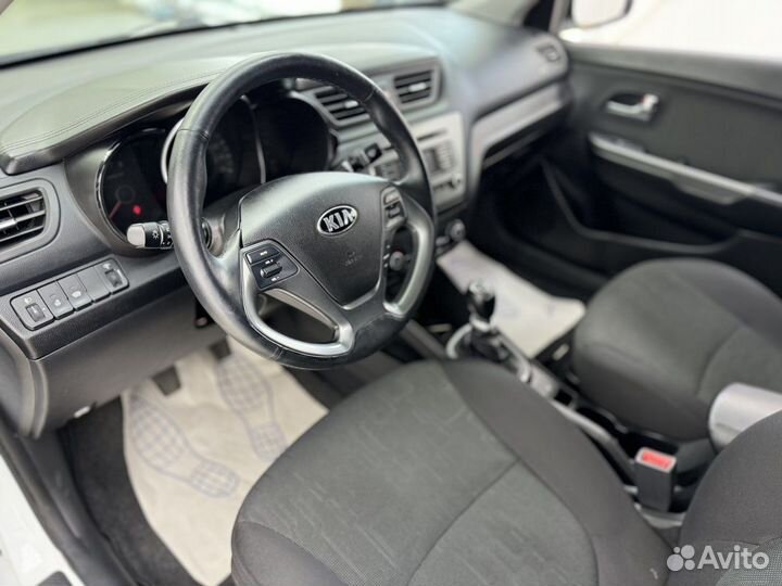 Kia Rio 1.6 МТ, 2017, 92 368 км