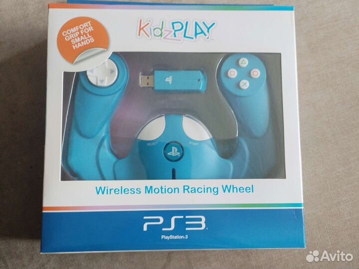 Руль kidzplay безпроводной для ps3