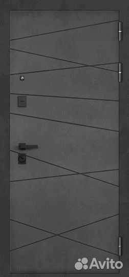 Дверь с зеркалом