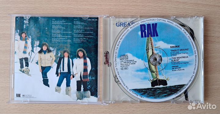 CD Smokie – Pass It Around / The Montreux Album mi