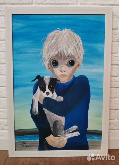 Картина, холст, акрил 