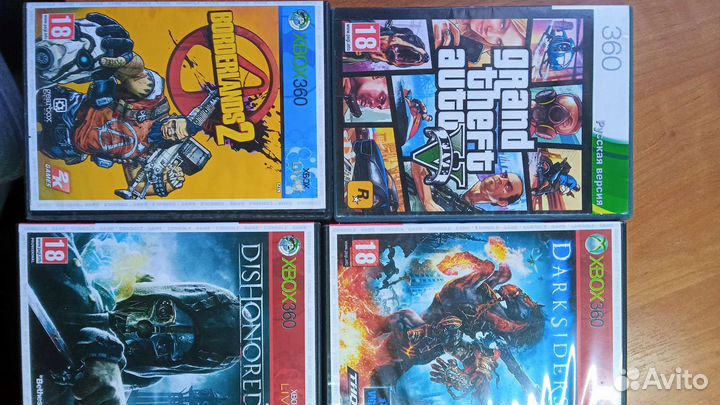 Диски на прошитый xbox 360