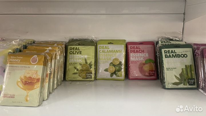 Тканевые маски для лица