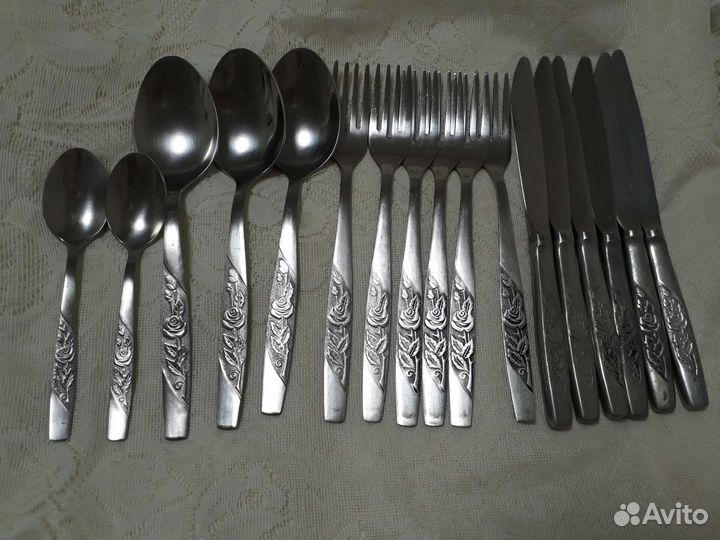 Набор столовых приборов вилки СССР нержавейка