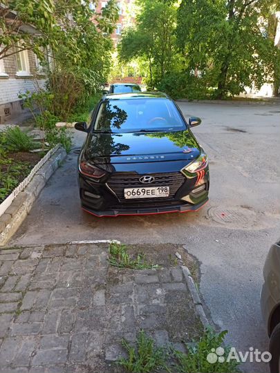 Фары на hyundai Solaris 2