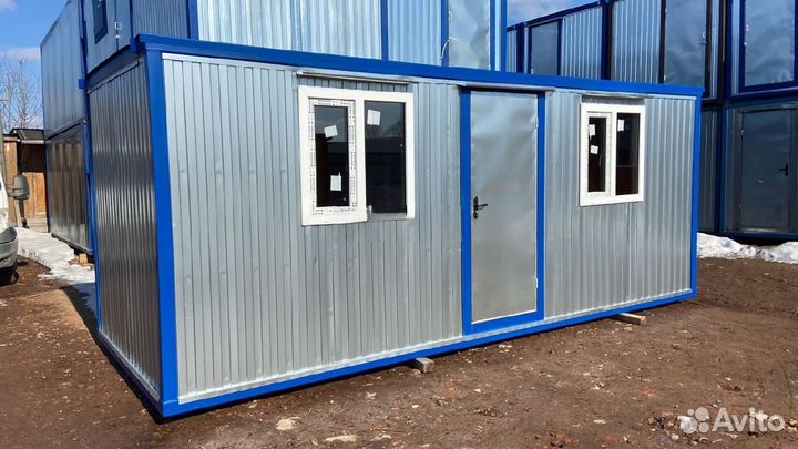 Бытовка бк-02, с двумя помещениями - (двп)