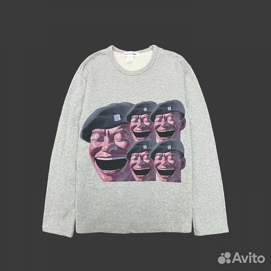Comme des Garcons Yue Minjun Свитшот Оригинал XL