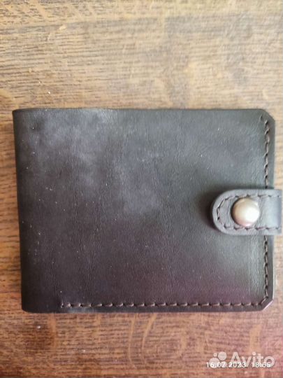 Портмоне мужской натуральная кожа ручная работа
