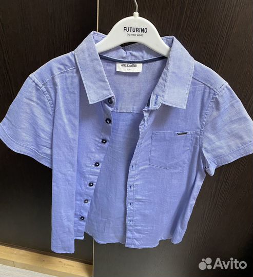 Рубашка белая и жилетка