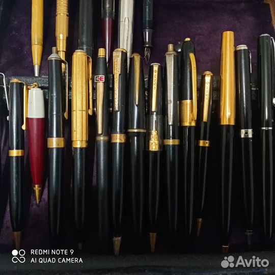 Ручки чернильные и шариковые, 60-80 х годов