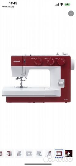 Швейная машина janome новая