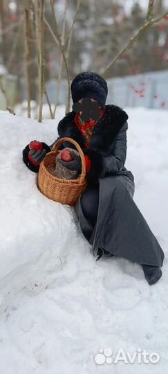 Шапка норковая женская 