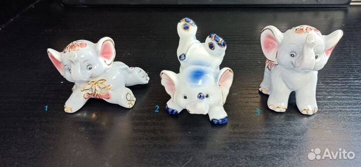 Статуэтка фарфоровая Слоник