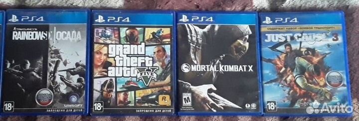 Диски на sony playstation 4