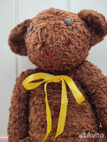 Трогательный плюшевый мишка из СССР 60 см