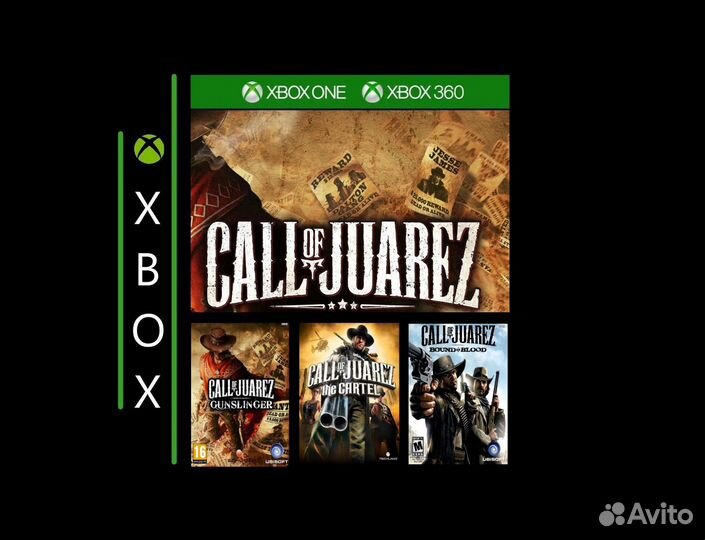 Triple Pack Call of Juarez Xbox
