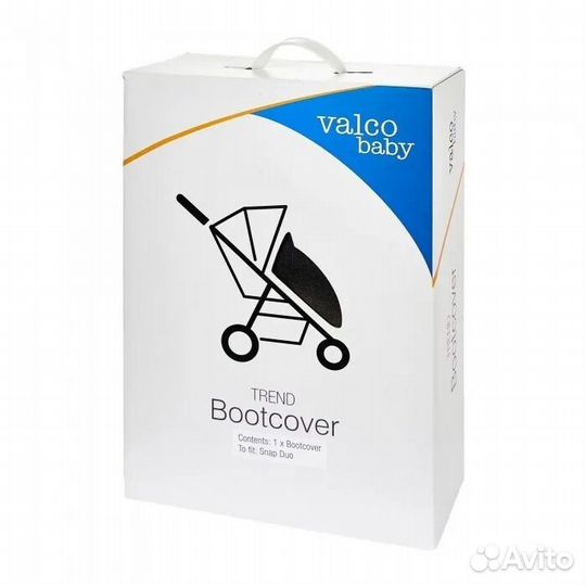 Valco Baby Муфта для ног Trend / Charcoal