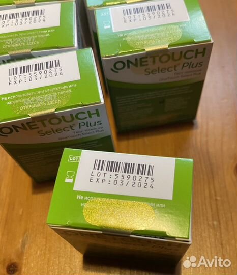 Тест полоски one touch select plus