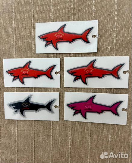 Наклейка Paul & Shark акула оригинал