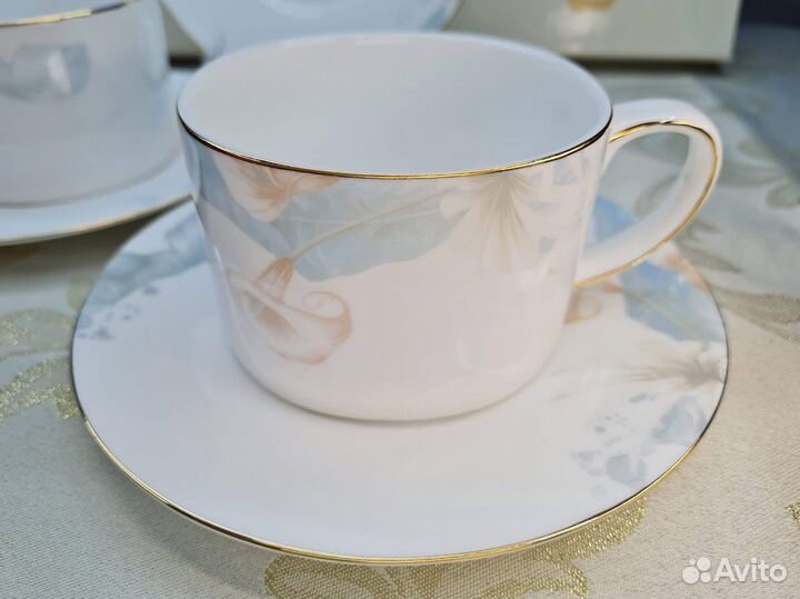 Чайные пары Daiquiri Костяной фарфор, 220 мл