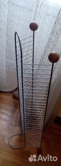 Подставка для dvd дисков декоративная металлическ