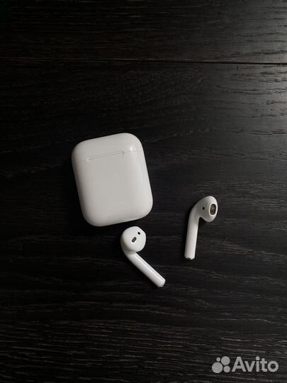 Наушники airpods бу