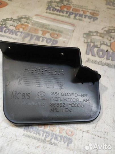 Брызговик задний правый Hyundai Creta 2015 - 2020Г