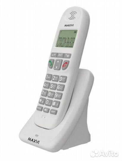 Радиотелефон Maxvi AM-01 white