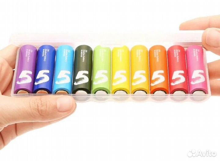 Батарейки щелочные Xiaomi AA Rainbow Batteries (1