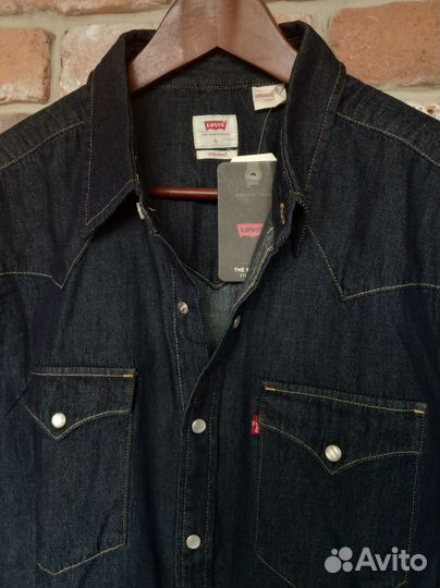 Levi's standard fit. Рубашка джинсовая. Оригинал