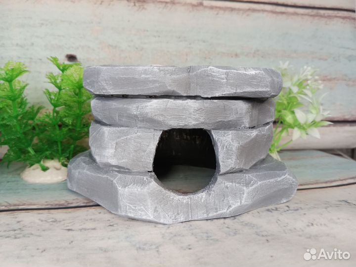 Влажная камера, укрытие,грот для гекконов