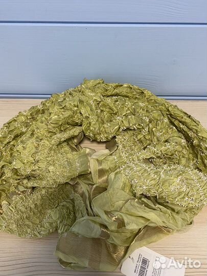 Новый палантин жатка из натурального шёлка