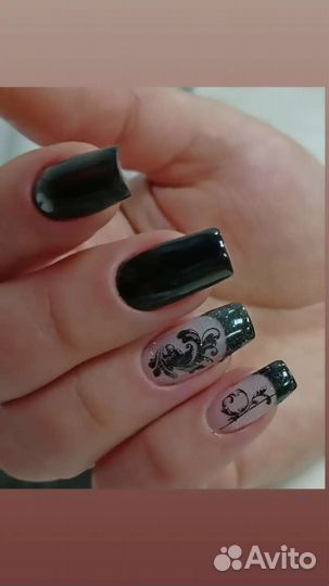 Маникюр гель лак