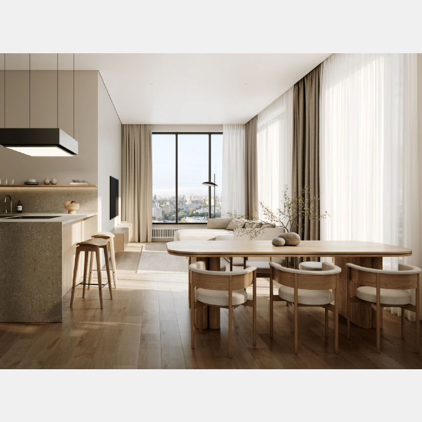 2-к. квартира, 70,1 м², 4/27 эт.