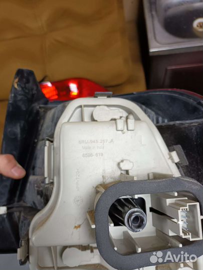 Задние фонари на volkswagen polo седан