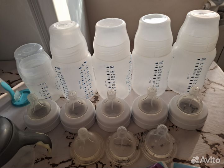 Бутылочки для кормления avent