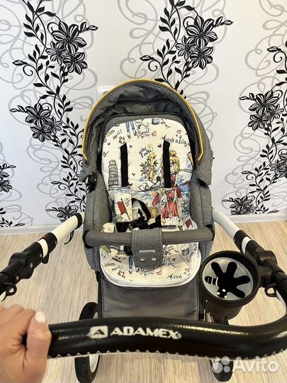 Коляска 2 в 1 adamex barletta