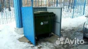 Ограждение мусорной контейнерной площадки тко