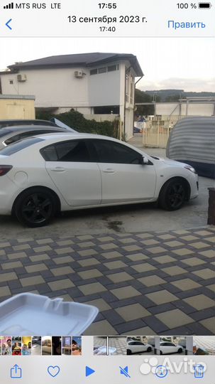Mazda 3 1.6 МТ, 2009, 251 546 км