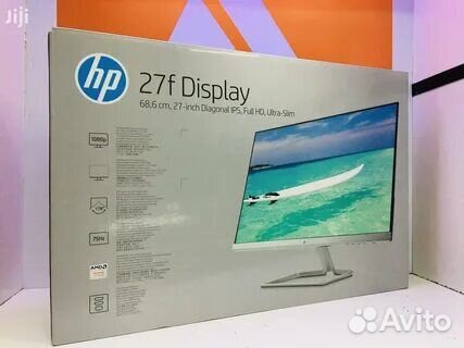 Новый монитор HP 27f