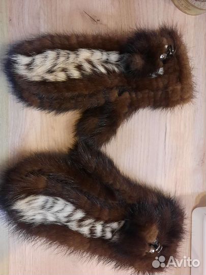 Варежки норковые