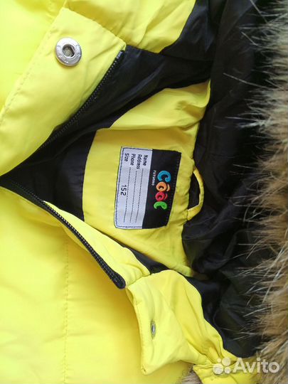 Куртка зимняя для девочки 152