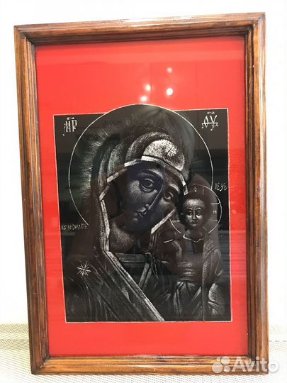 Икона полностью ручная работа