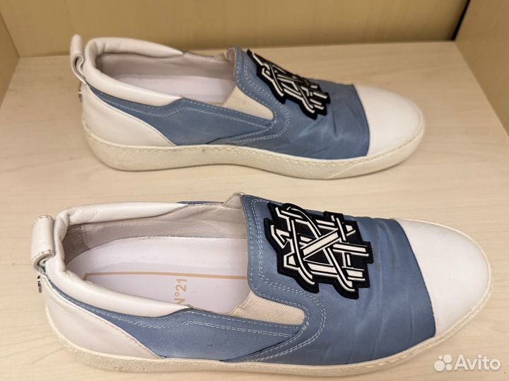 Слипоны женские 36 размер италия