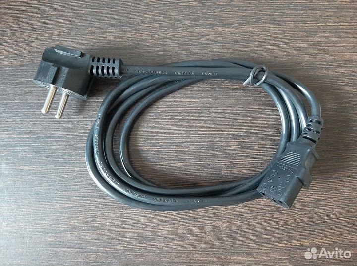 Кабель питания для монитора, пк и тд